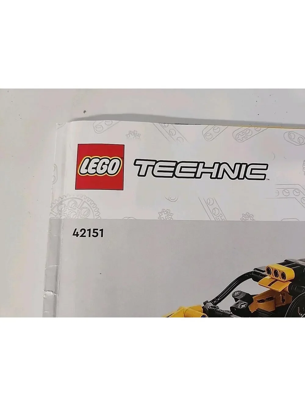 LEGO Technic 42151  Bugatti Bolide Manual Only